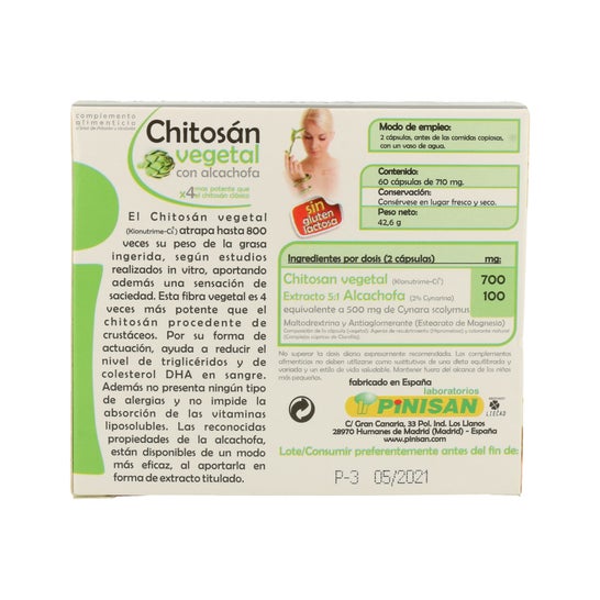 Pinisan Chitosan Végétal 60 Capuchon 60