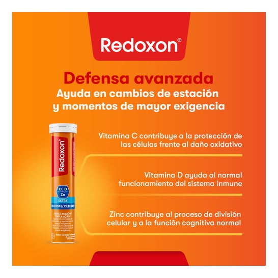 Bayer Redoxon® Extra Défenses Effervescent 15 Comprimés