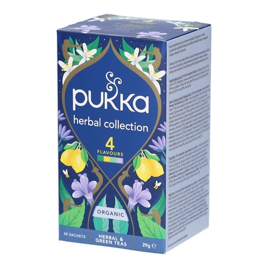 Pukka Herbal Collection 4 Flavours 20 Sachets