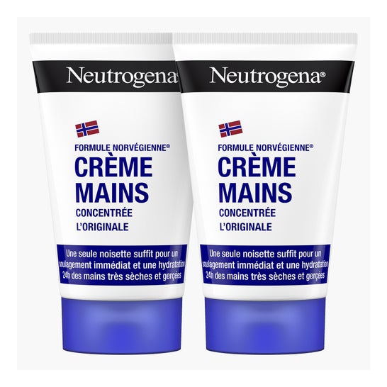 Neutrogena Crème Mains Concentrée L'Originale 2x50ml