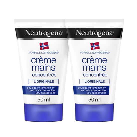 Neutrogena Crème Mains Hydratante Concentrée 2x50ml