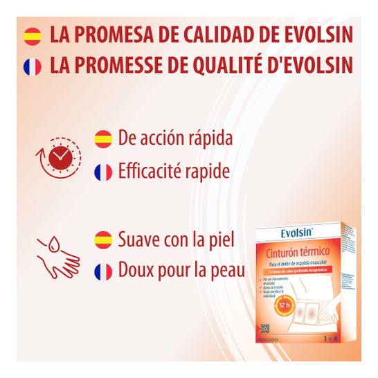 Evolsin Ceinture Chauffante 7 Applications