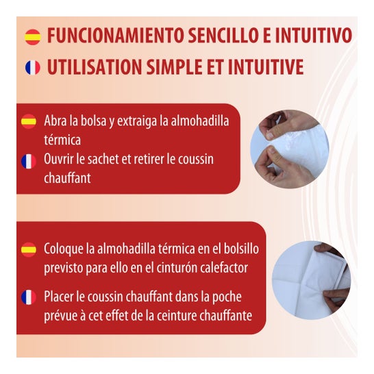 Evolsin Ceinture Chauffante 7 Applications
