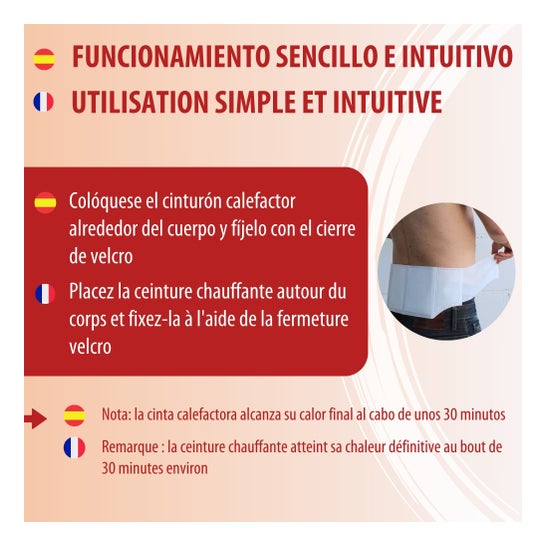 Evolsin Ceinture Chauffante 7 Applications