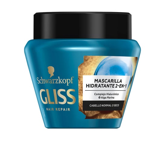 Schwarzkopf Gliss Aqua Revive Masque Hydratante 2 en 1 300ml
