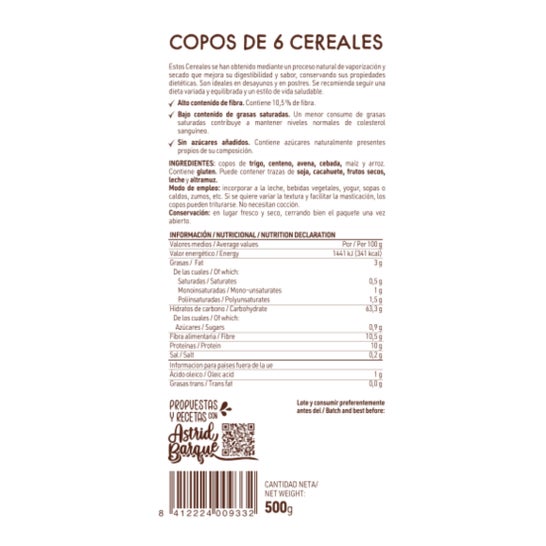 Diet-Radisson Flakes 6 Céréales 500g