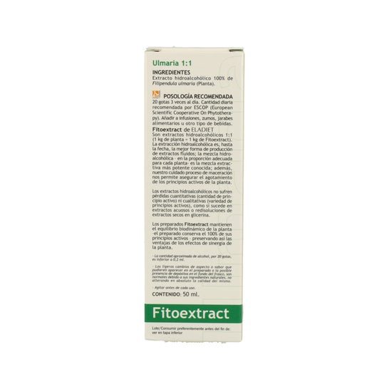 Eladiet Fitoextract Ulmaria 50 Ml *