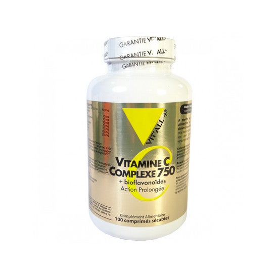 Vit'All+ Vitamina C 750 + Bioflavonoides 100comp
