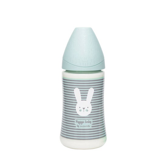 Suavinex Premium Baby Bottle Round Teat 270ml +0M 1ut