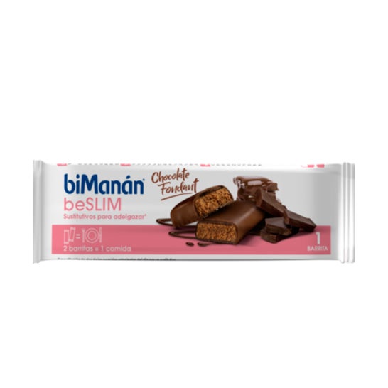 biManán™ Remplacer le fondant au chocolat par 1 tablette de chocolat