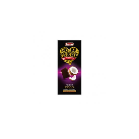Torras Chocolate Negro Coco Zero 125g *