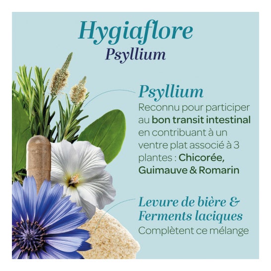 Superdiet Hygiaflore Transit Ventre Plat 100 Gélules Superdiet Hygiaflore Transit Ventre Plat 100 Gélules