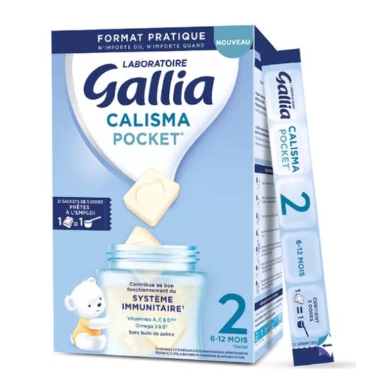 Gallia Calisma 2 Pocket Poudre 21 Sachets