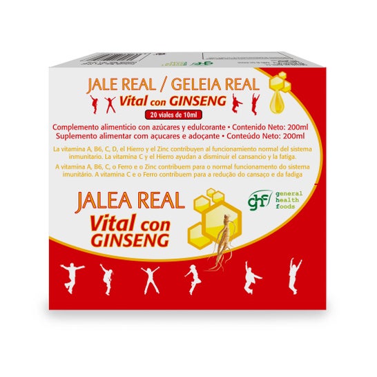 Ghf Jalea Real Vital con Ginseng 20 Ampoules