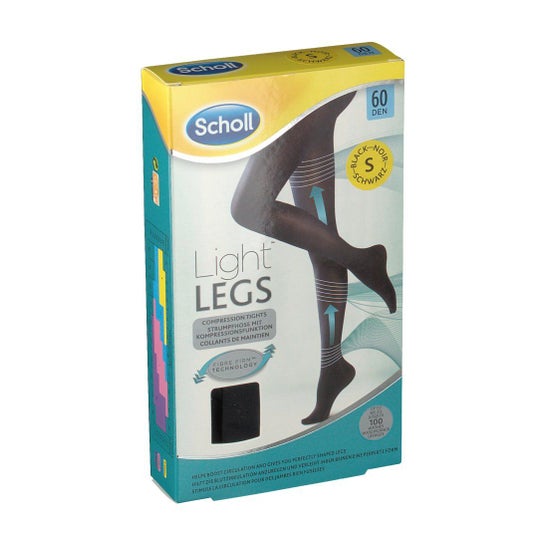 Scholl Light Legs Collants 60 Deniers Noir Taille S