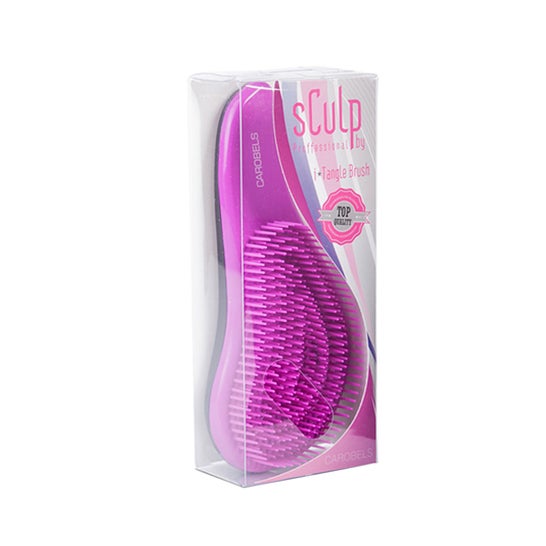 Sculply i-tangle Brosse Violet/noir