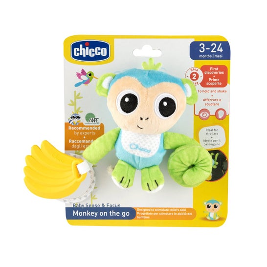 Chicco Peluche Singe pour Poussette 1 unité