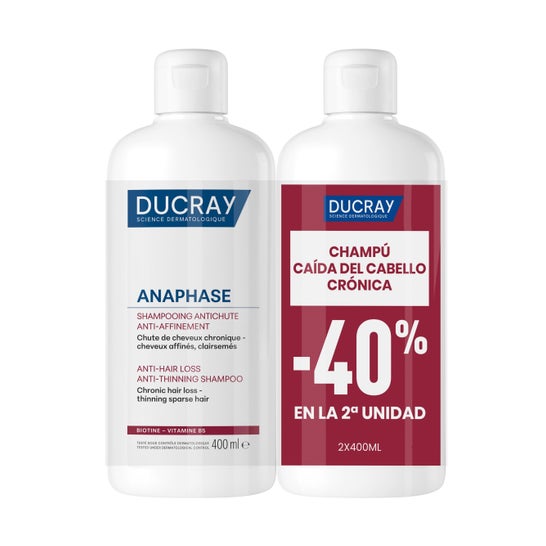 Ducray Anaphase Shampooing Antichute Anti-Affinement 2x400ml