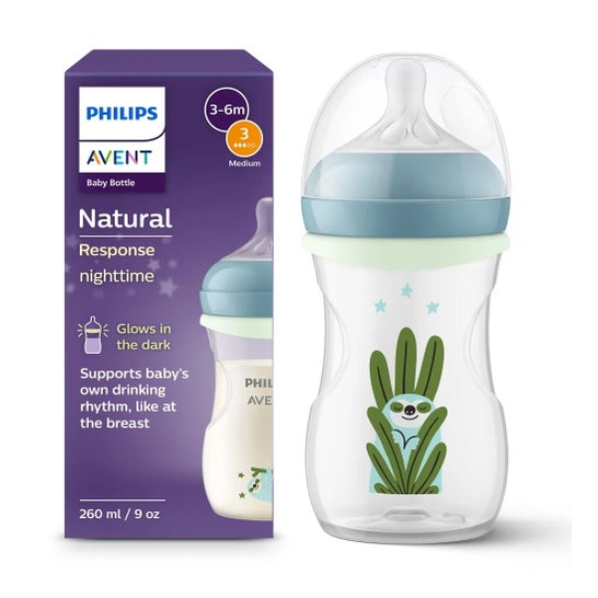 Philips Avent Biberon de nuit Natural Response 260 ml