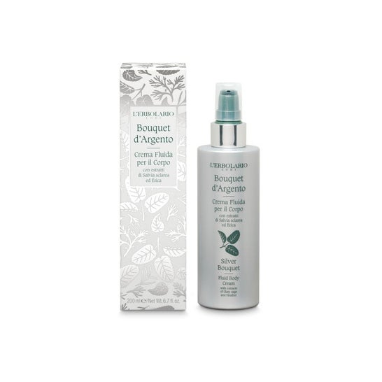 L'Erbolario Bouquet d'Argent Crème Corporelle Fluide 200ml