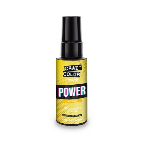 Crazy Color Power Pure Pigment Yellow 50ml