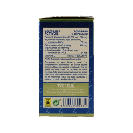 Tongil Pure State Cranberry 120 Pacs 40 Capsules