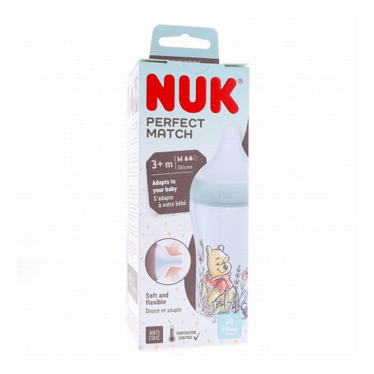 Nuk Perfect Match Biberon +3M Winnie L'Ourson 260ml