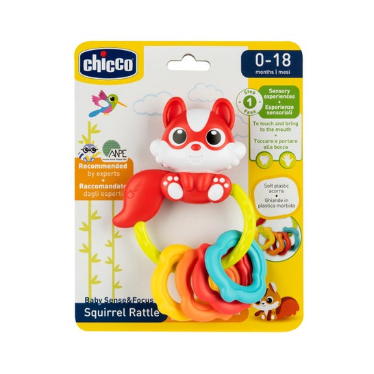 Chicco Jouet à bascule Écureuil 1 unité