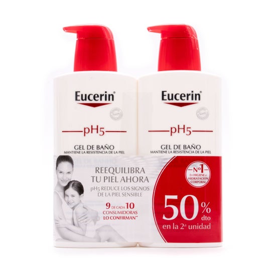 Eucerin Gel de bain Pack 400 + 400ml