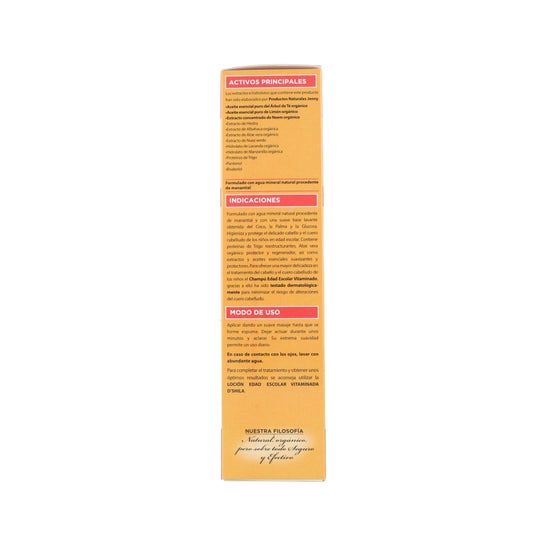 D'shila shampooing vitamine shampooing pour l'âge scolaire spécial 250ml