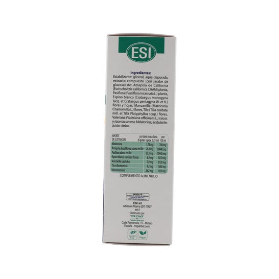 Mélatonine Got 50Ml C/Erbe Not 1.9Mg Esi Mélatonine Got 50Ml