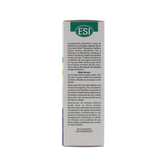 Mélatonine Got 50Ml C/Erbe Not 1.9Mg Esi Mélatonine Got 50Ml