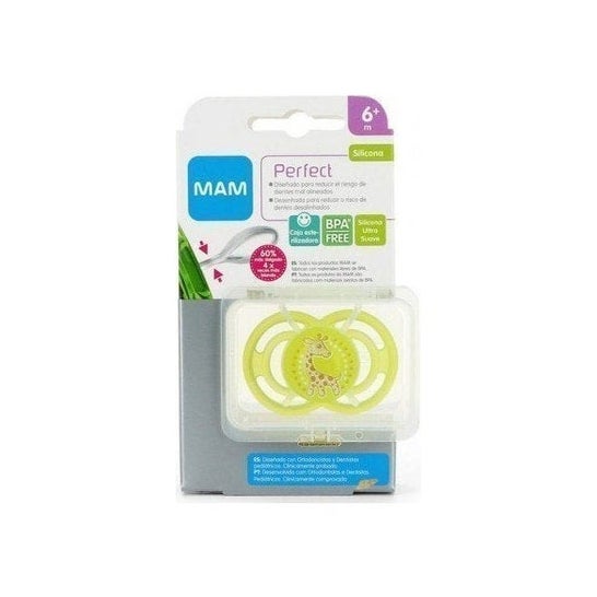 MAM Perfect Dento-flex sucette en silicone +6 mois 1 pièce