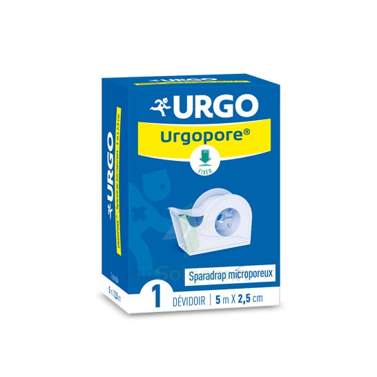 Urgo Urgopore Microporous Sparadrap 5mx2.5cm 5uts