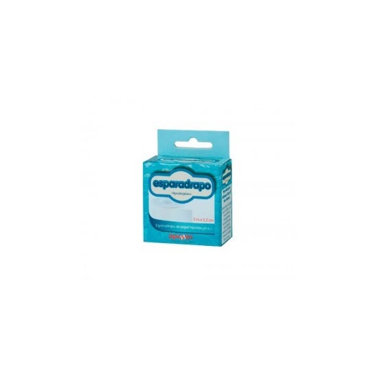 Papier à bandage hypoallergénique Aposan 5x2,5cm 1ud 1ud