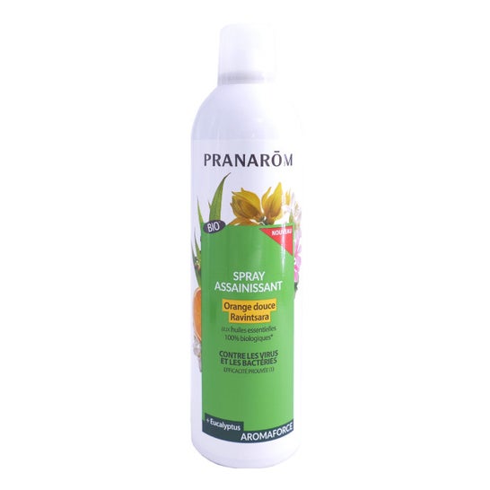 Spray assainissant aux huiles essentielles bio PIMA : le spray de