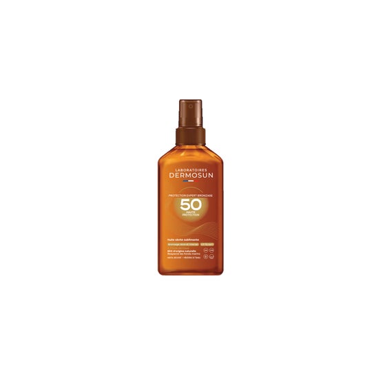Laboratoires Dermosun Spray Expert Bronzage Huile Sèche Spf50 125ml