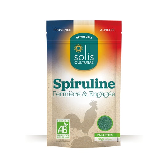 Solis Culturae Spiruline en Paillettes 80g