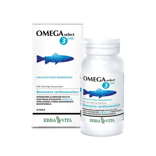 Erba Vita Oméga Select 3Uhc 120caps