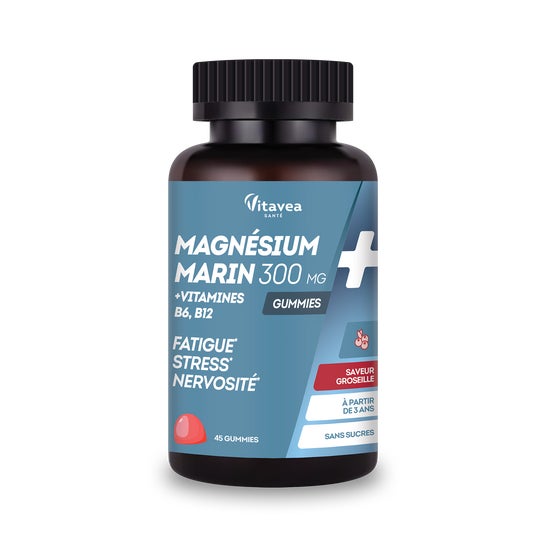 Vitavea Magnésium Vitamines B6 B12 45 Gummies