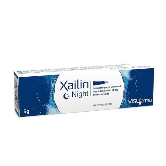 Xailin Night Pommade ophtalmique lubrifiante multidose 5g Xailin Night Pommade ophtalmique lubrifiante multidose 5g