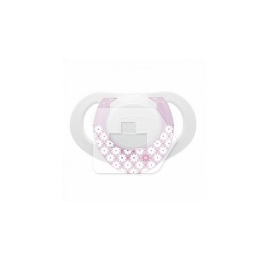 Chicco™ Sucette physio compact anatomique Tétine en latex Rose 2 u.