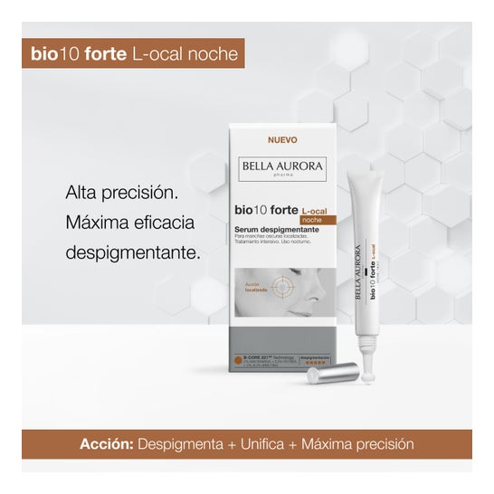 Bella Aurora Bio10 Forte L-ocal Roll-On Dépigmentant Nuit 9ml