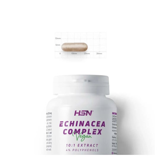HSN Extracto de Equinácea Complex 10:1 500mg 120vcaps
