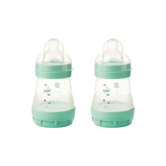 MAM Pack Biberons Easy Start Anti-coliques 0-2 mois 2x160 ml