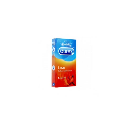 Durex Love 6 préservatifs