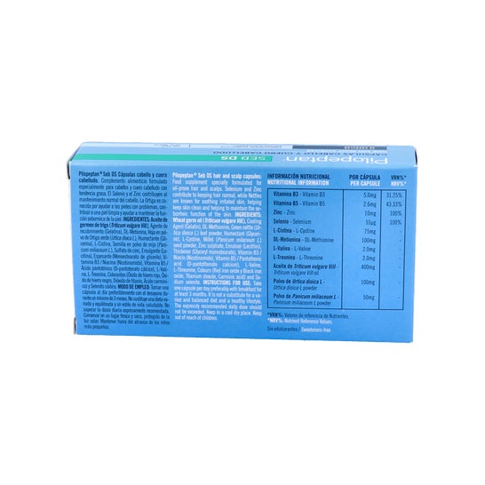 Pilopeptan Seb DS 30 Capsules