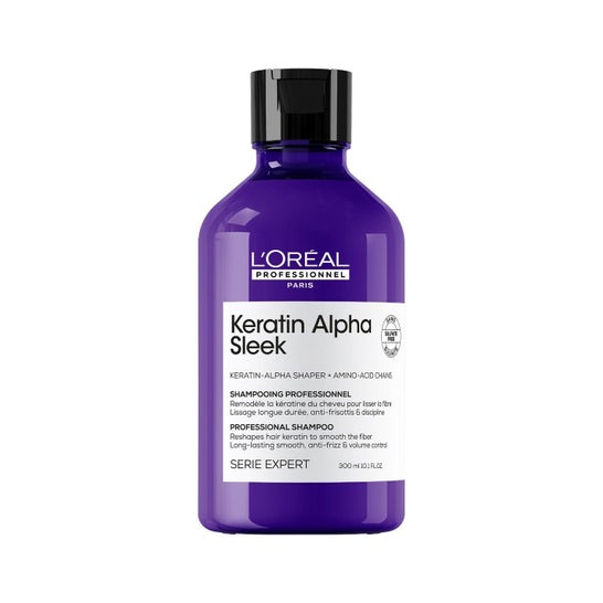 L'Oréal Keratin Alpha Sleek Shampooing 300 ml