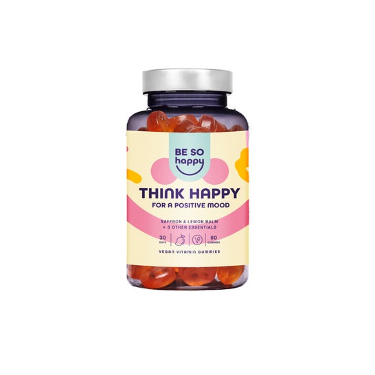 Be So Happy Think Happy 60 Gummies