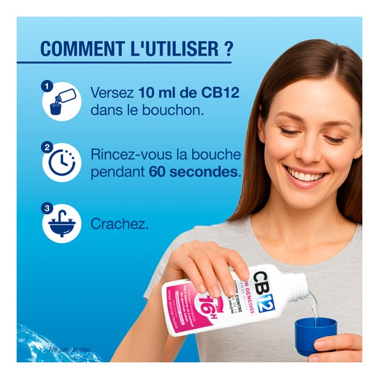 CB12 Bain de Bouche Gencives Sensibles 500 ml